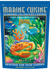 FoxFarm® Marine Cuisine® Slow-Release Fertilizer 10-7-7 - 4lb - Bag